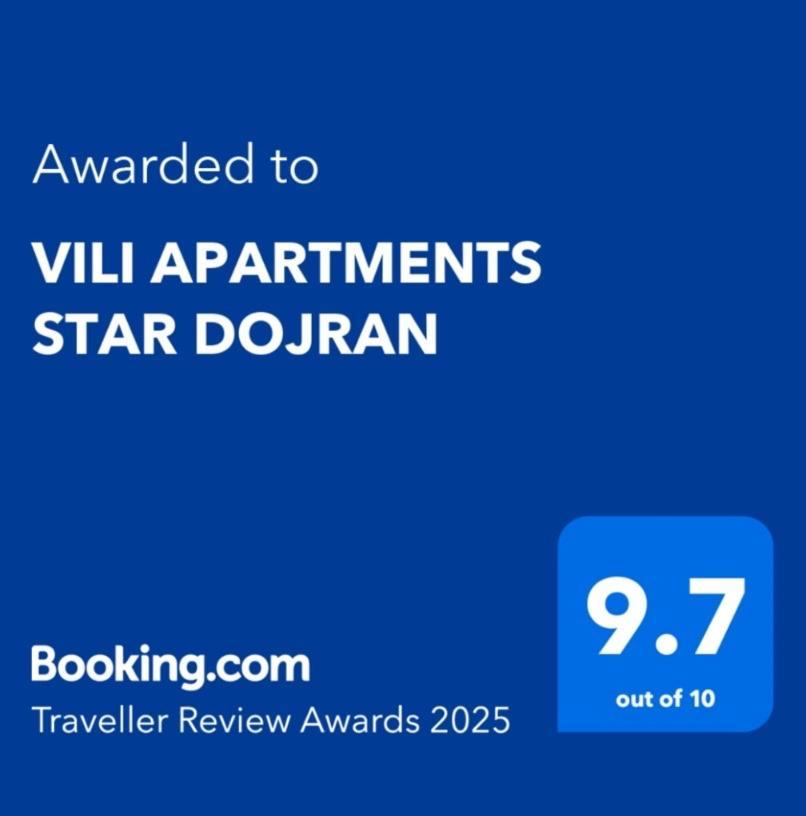 Vili Apartments Star Dojran Екстер'єр фото